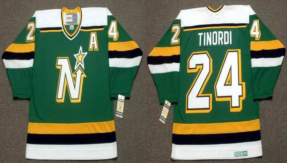 2019 Men Dallas Stars #24 Tinordi Green CCM NHL jerseys